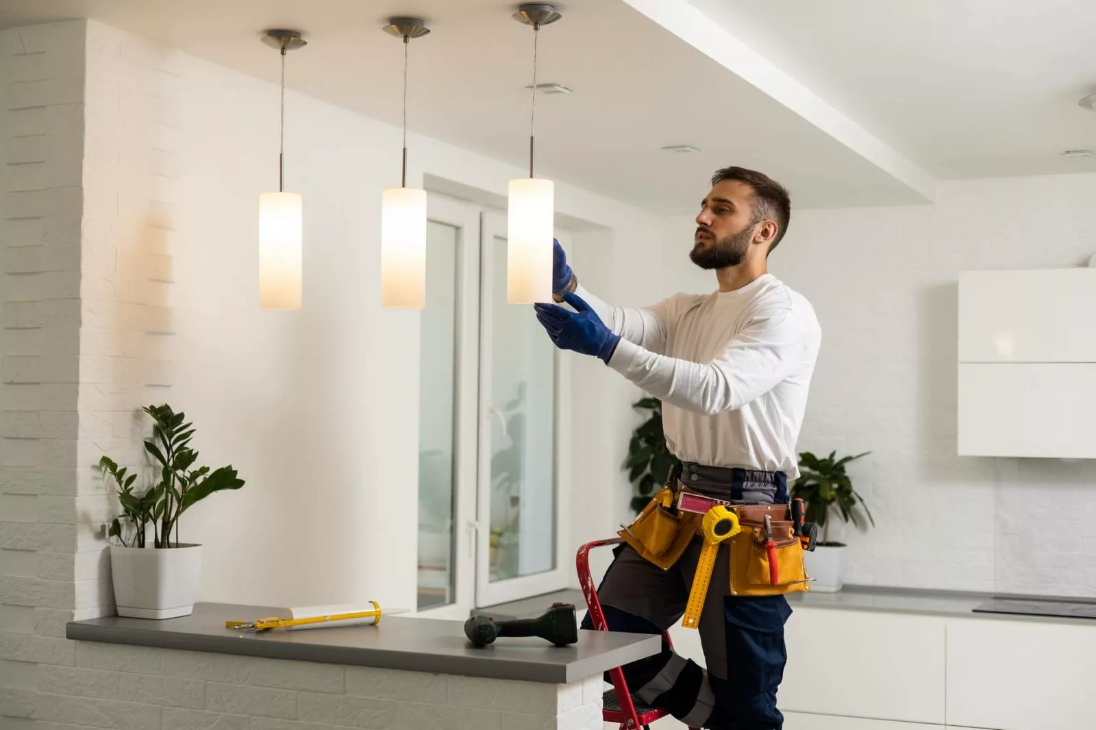 Travaux d'électricité